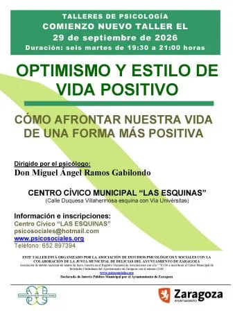Optimismo y estilo de vida positivo